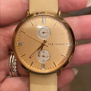 Ted Baker rose gold watch